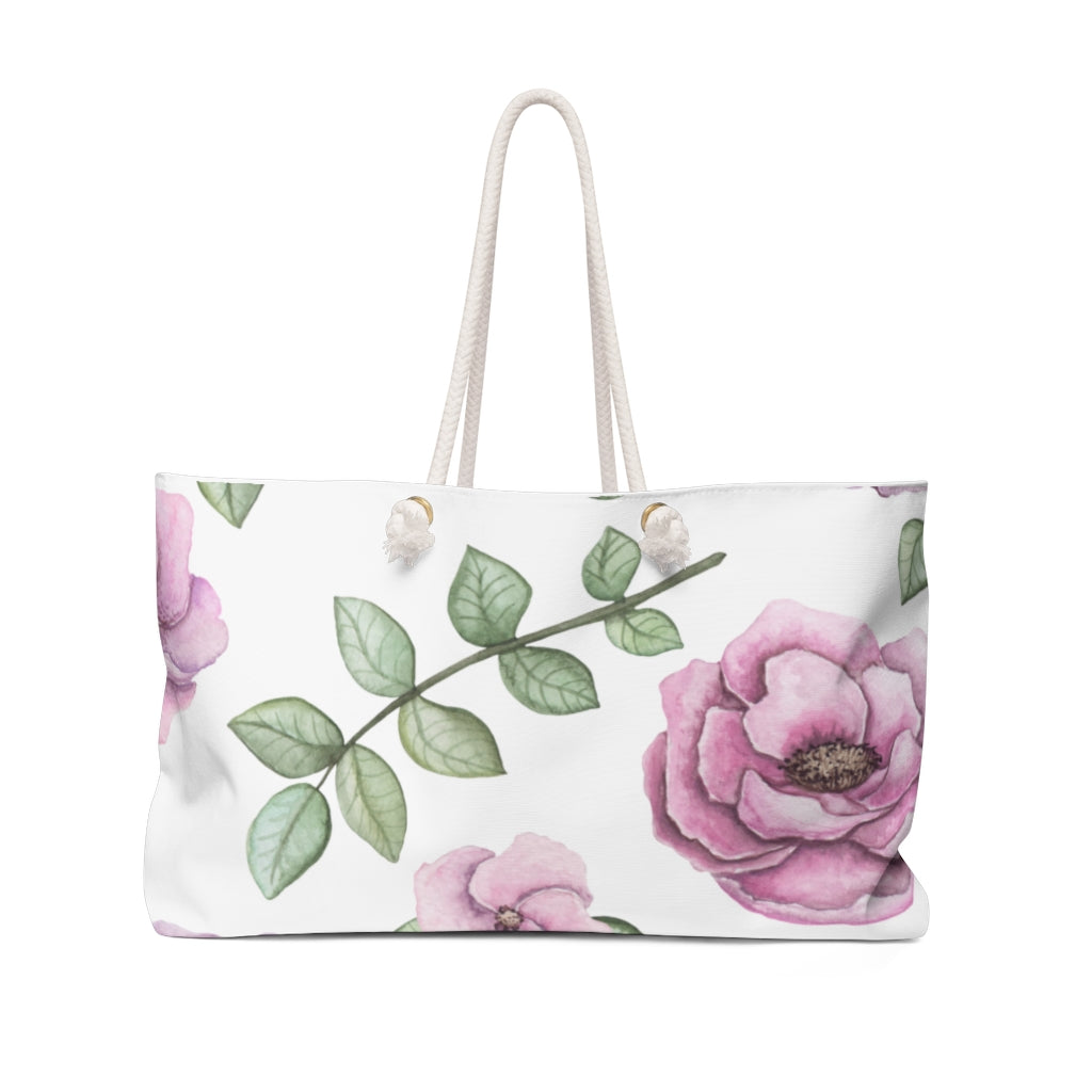 Pink Peony Weekend Bag
