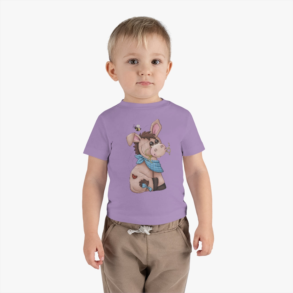 Toddler Tee Dilly Donkey Cotton Jersey Tee