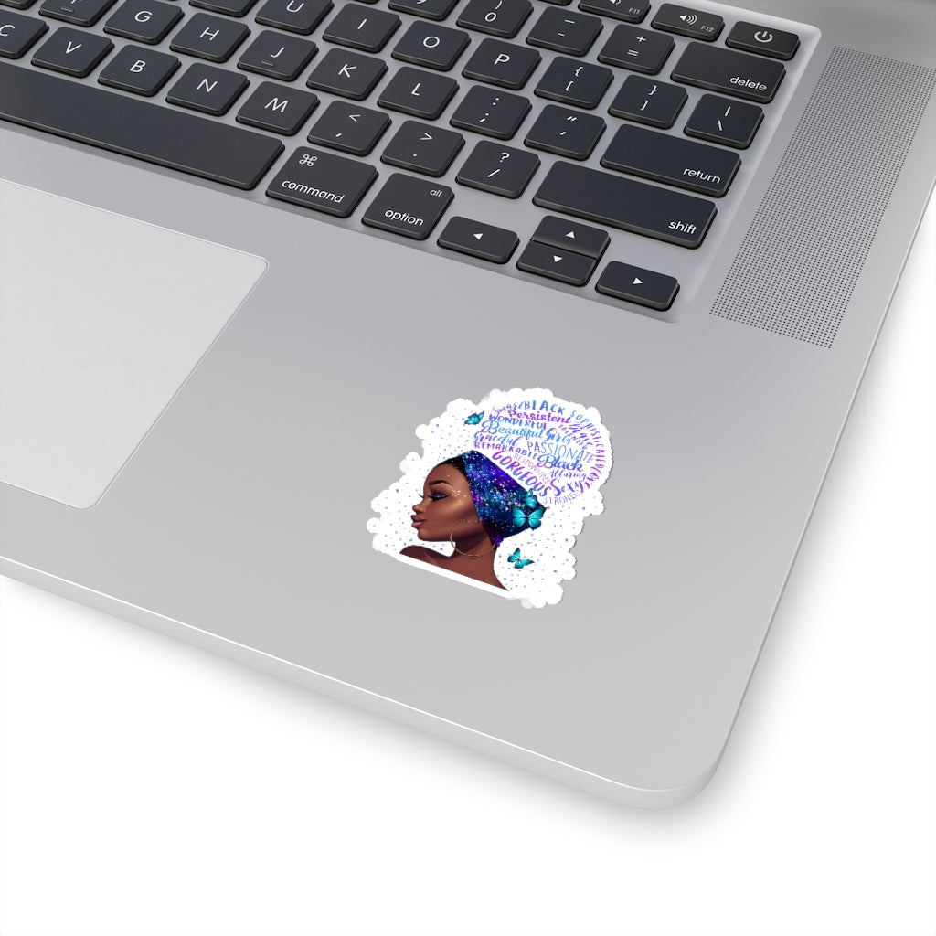 Stickers Black Is Beautiful Kiss-Cut Stickers Two for One Price
