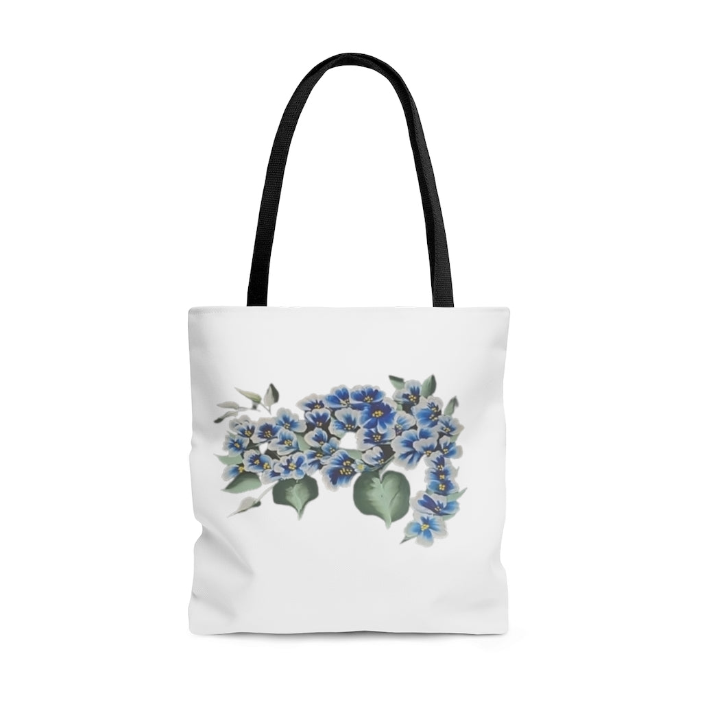 Blue Poppies on Totebag