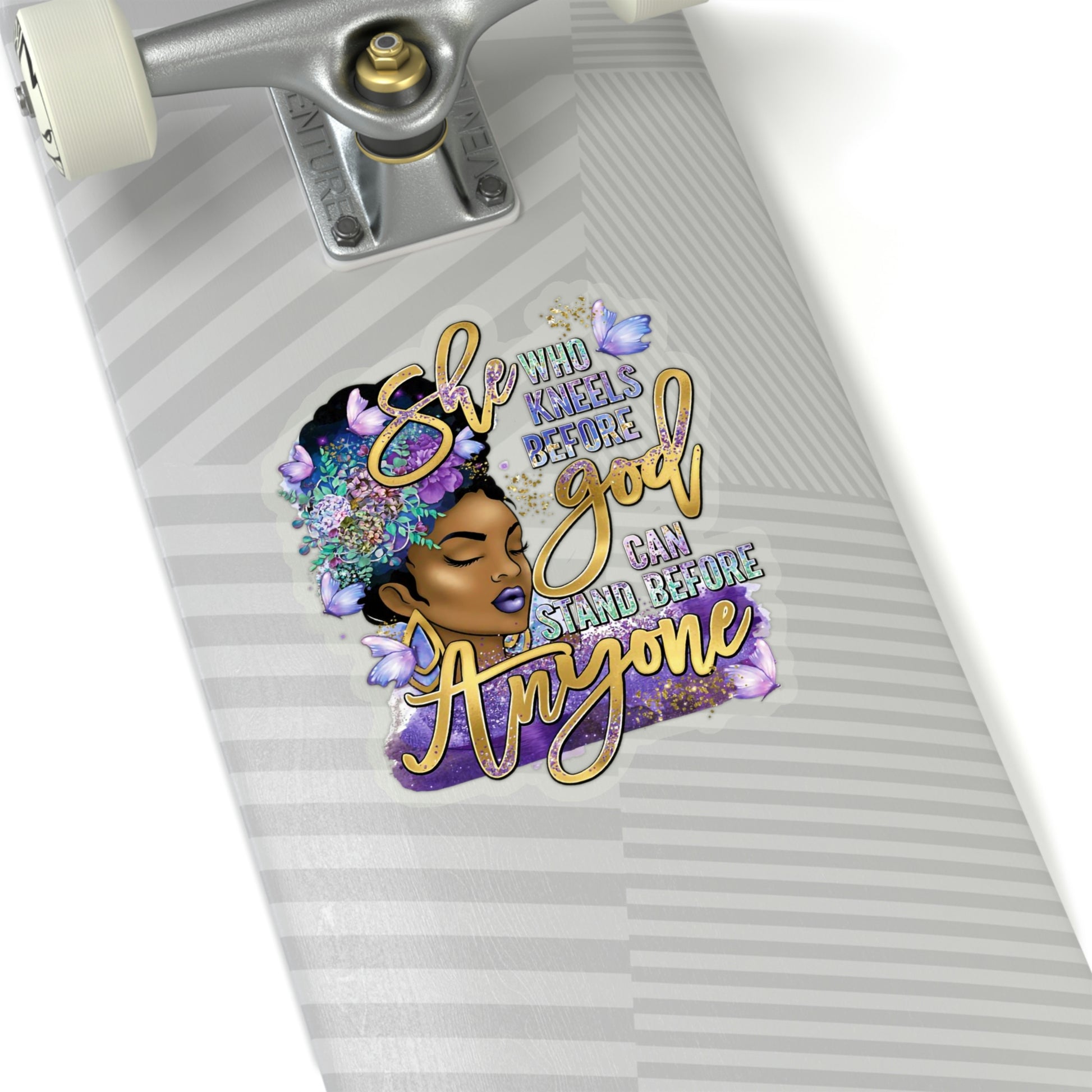 Sticker Black Girl New Size 4"X4" Sticker Two for One Price