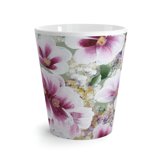 Floral Coffee Mug Spring Flowers Latte & Coffee Mug