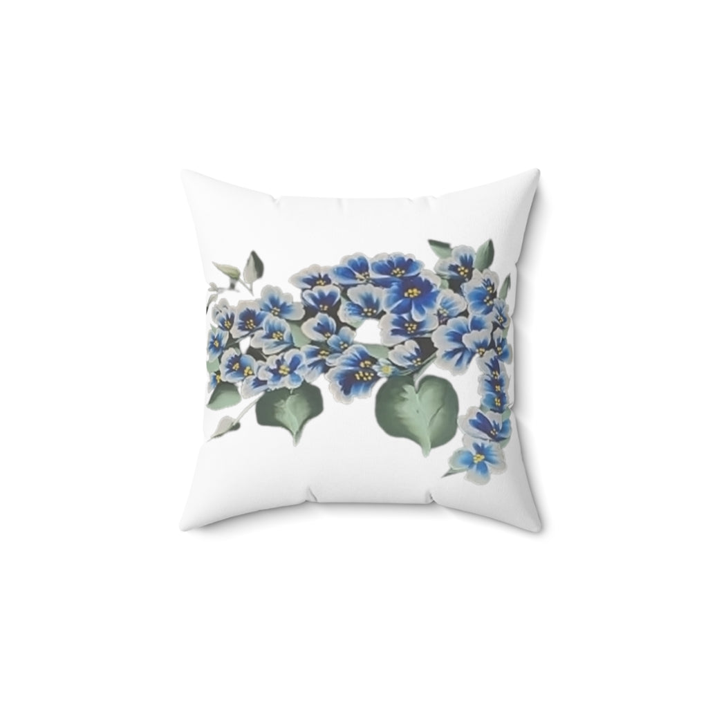 Blue Poppies on Pillows