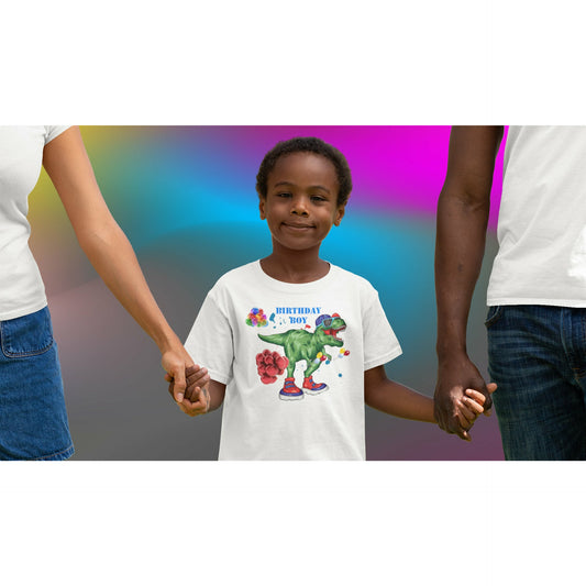 Dinosaur Birthday Boy Tee 