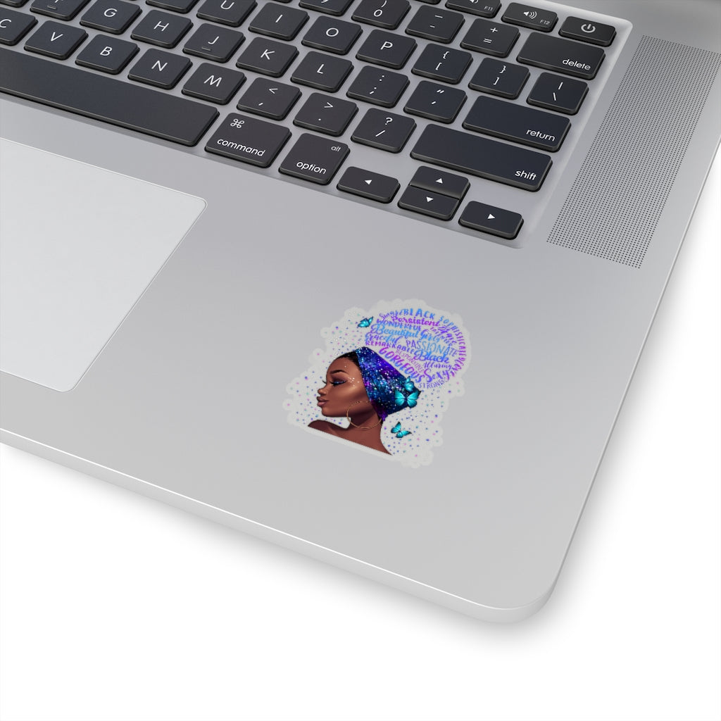 Stickers Black Is Beautiful Kiss-Cut Stickers Two for One Price