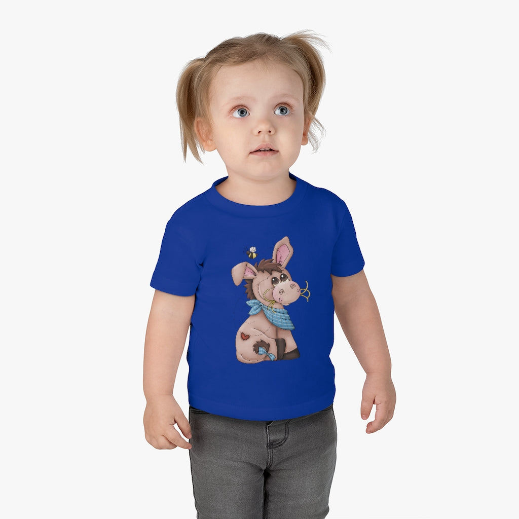Toddler Tee Dilly Donkey Cotton Jersey Tee