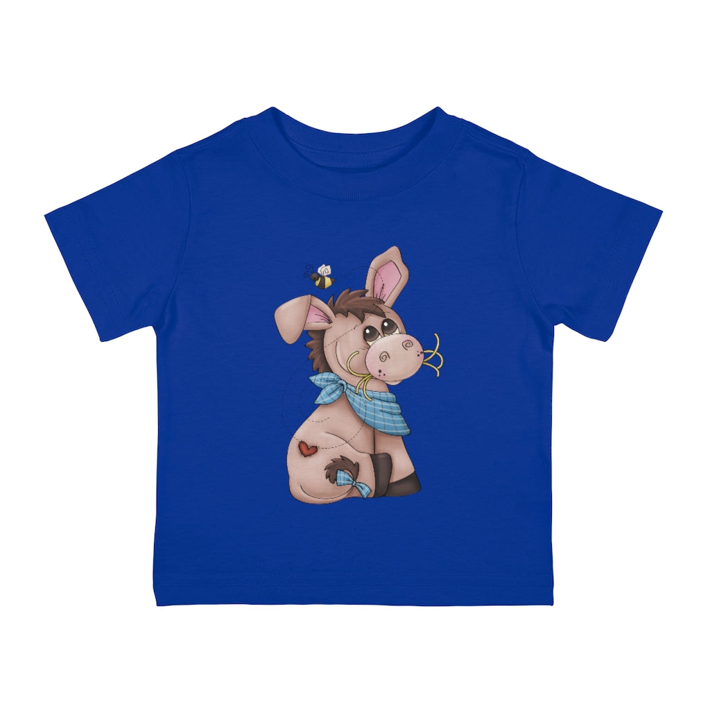 Toddler Tee Dilly Donkey Cotton Jersey Tee