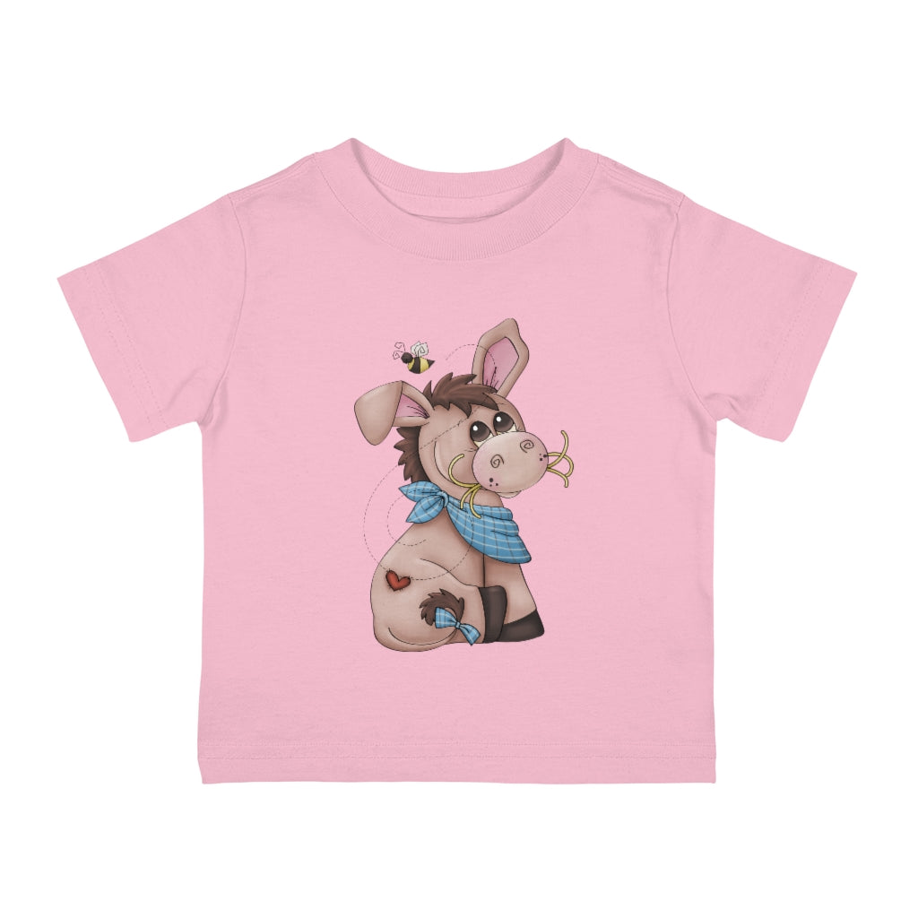 Toddler Tee Dilly Donkey Cotton Jersey Tee