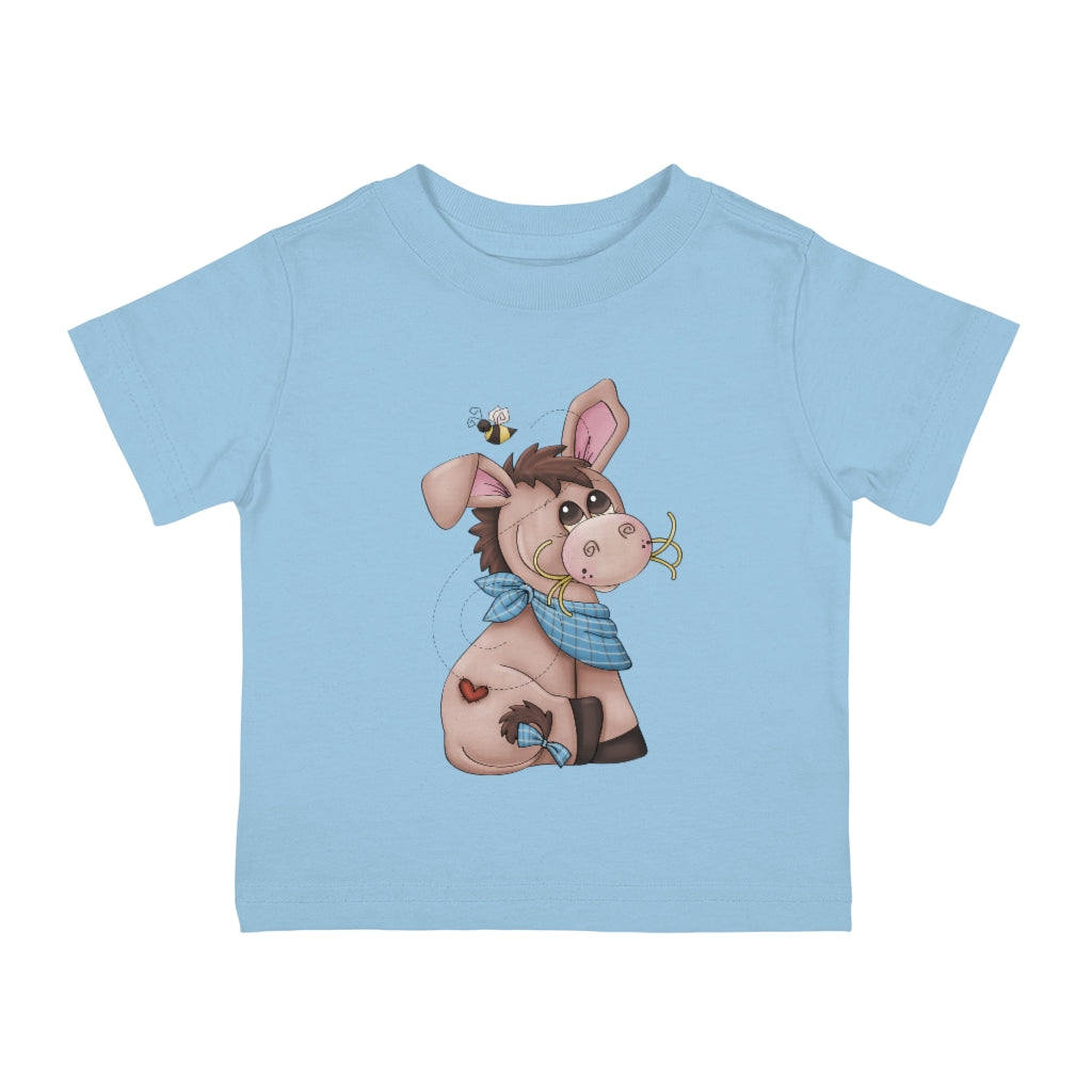 Toddler Tee Dilly Donkey Cotton Jersey Tee