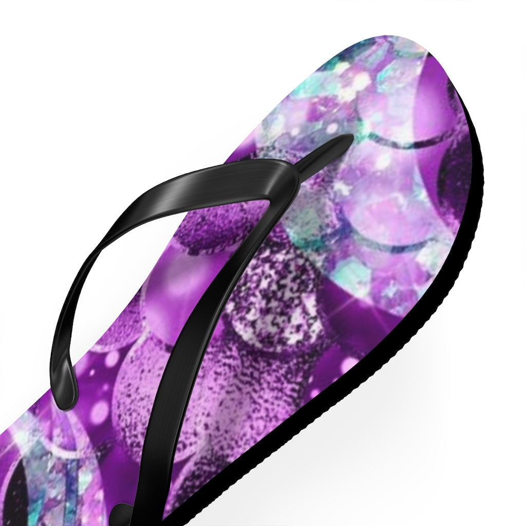 Women's Purple Flip Flops