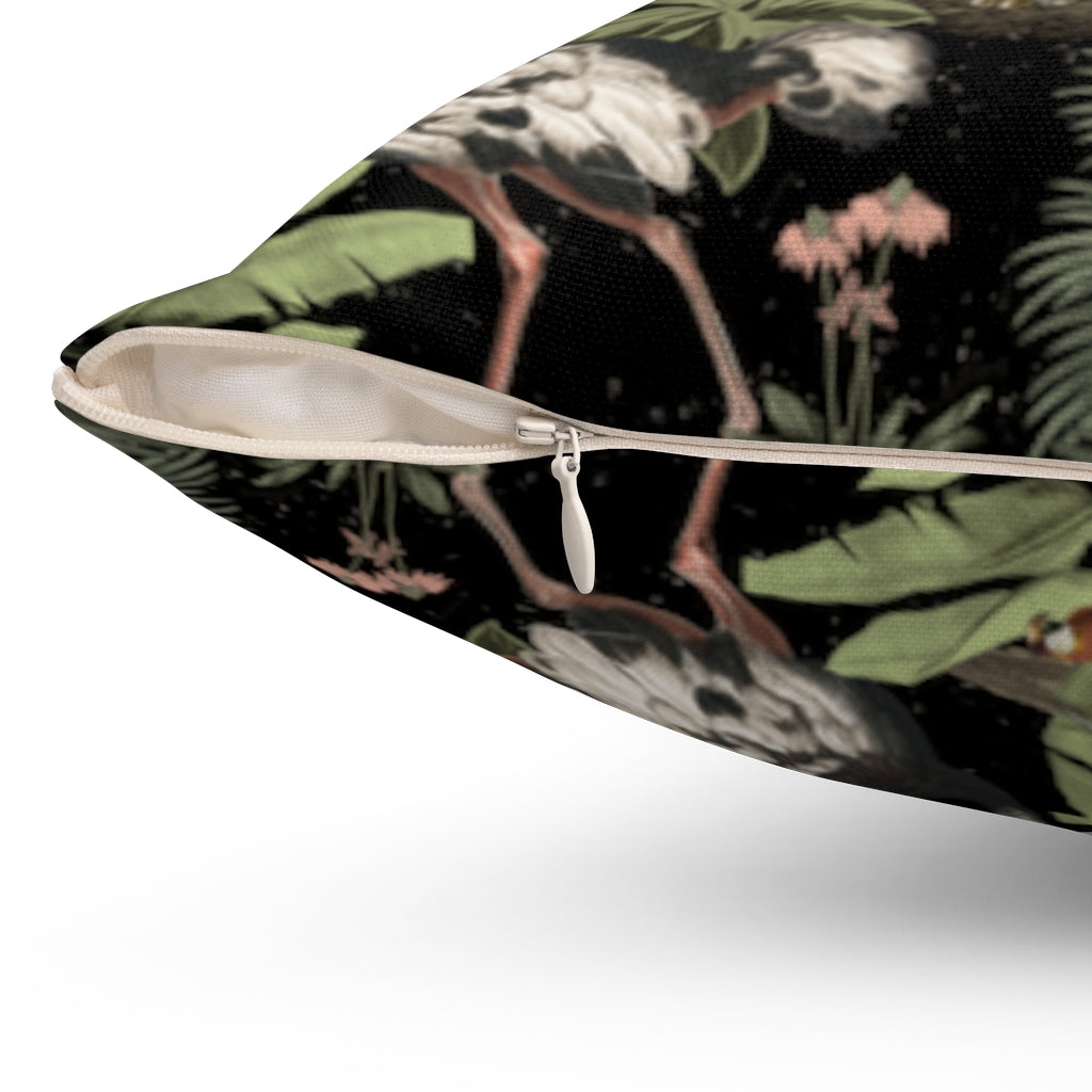 Safari Pillow with elephant & giraffe