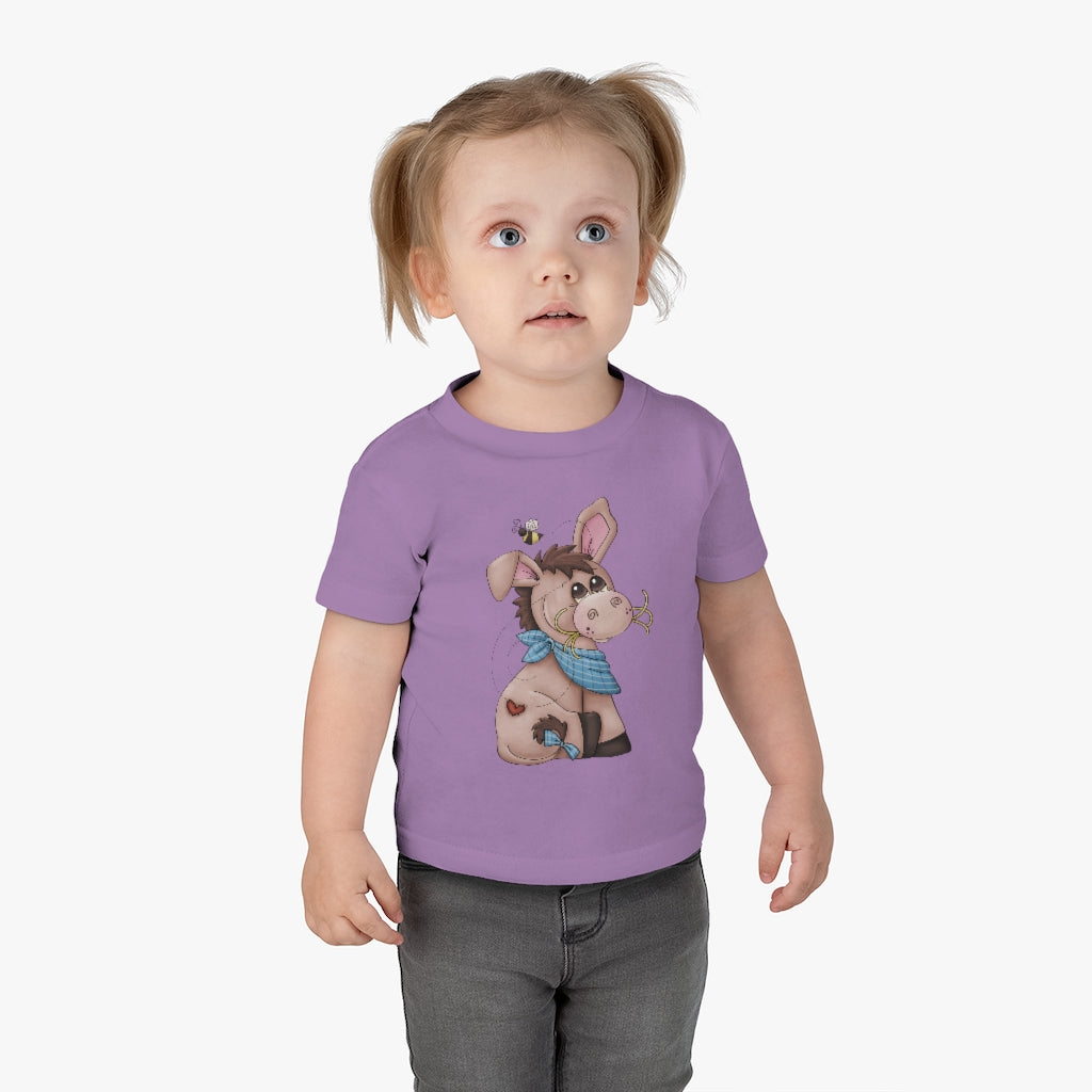 Toddler Tee Dilly Donkey Cotton Jersey Tee