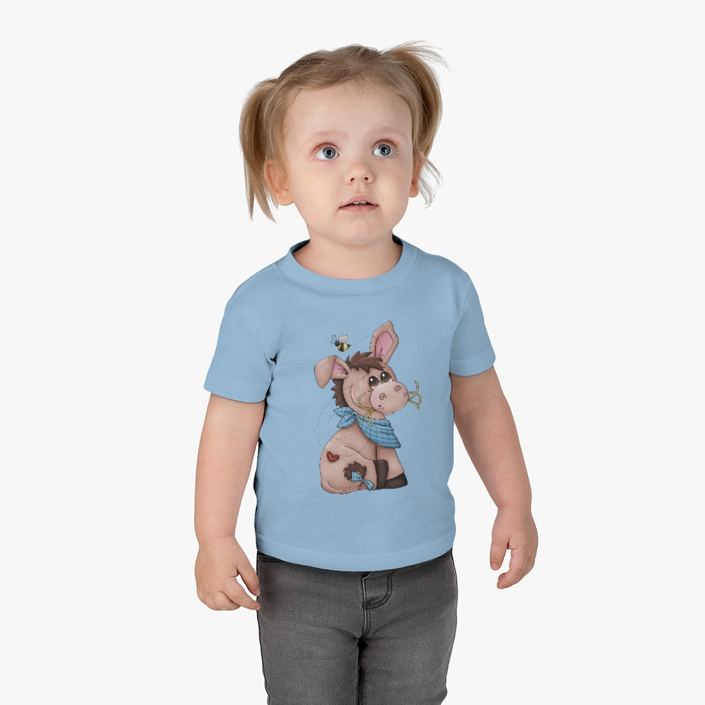 Toddler Tee Dilly Donkey Cotton Jersey Tee